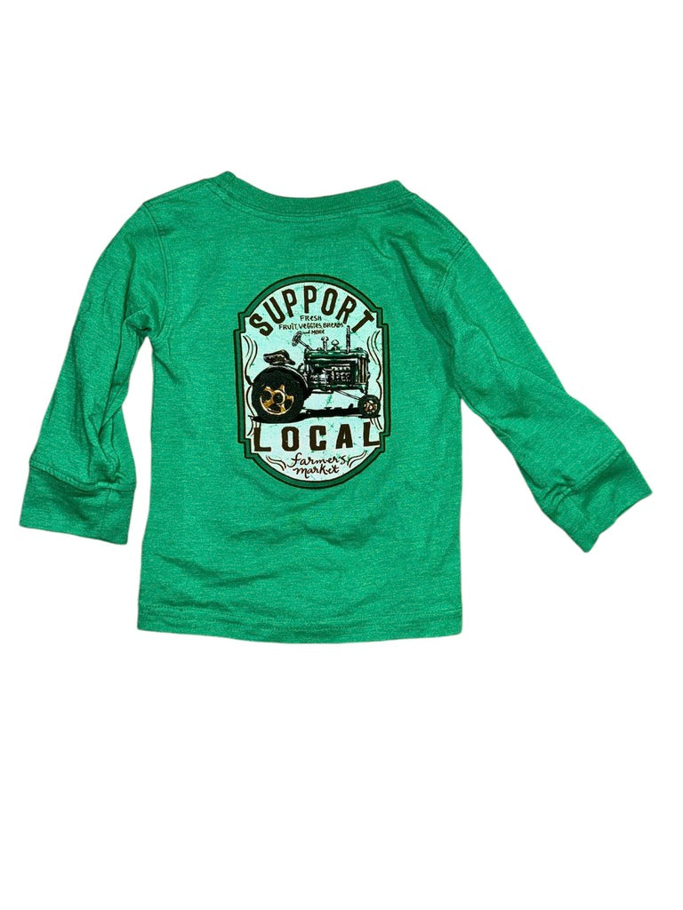 Clover F/B Support Local LS Tee