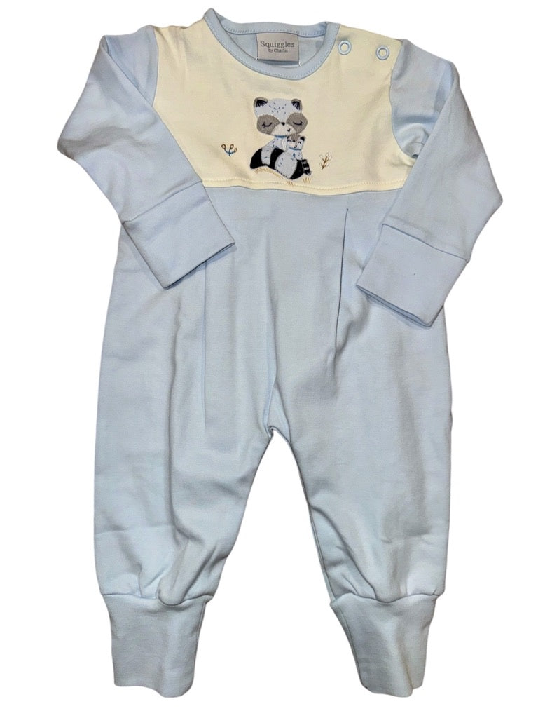 Squiggles Ricky & Rocky Coverall Blue