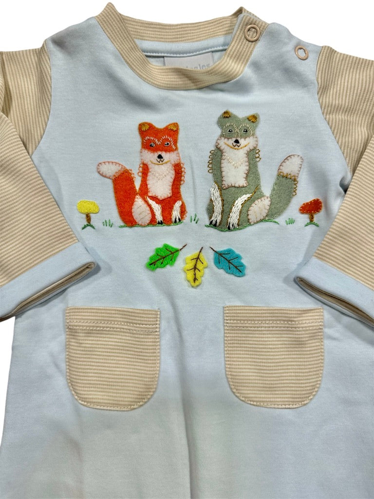 Squiggles Fox Trot Coverall