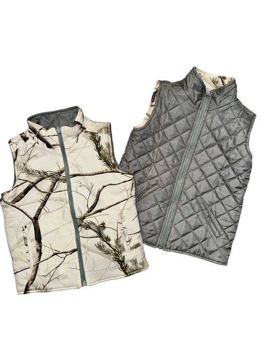 Glacier Camo Reversible Vest