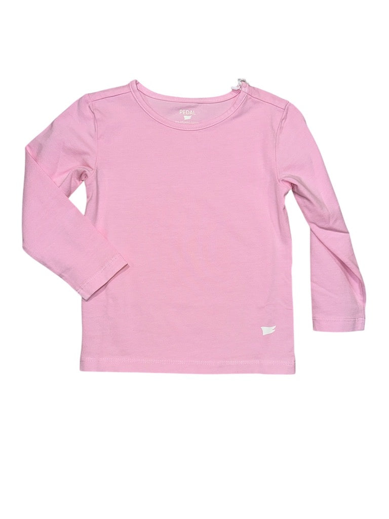 Pink Organic Classic LS Tee