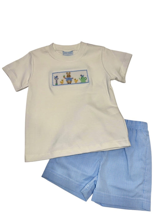 Petit Bebe Peter Rabbit Boys Short Set