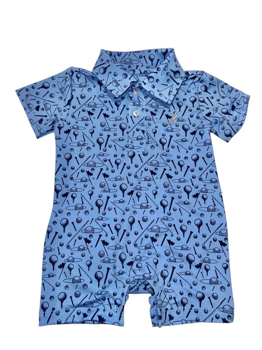 CB Banksy Golf Print Romper
