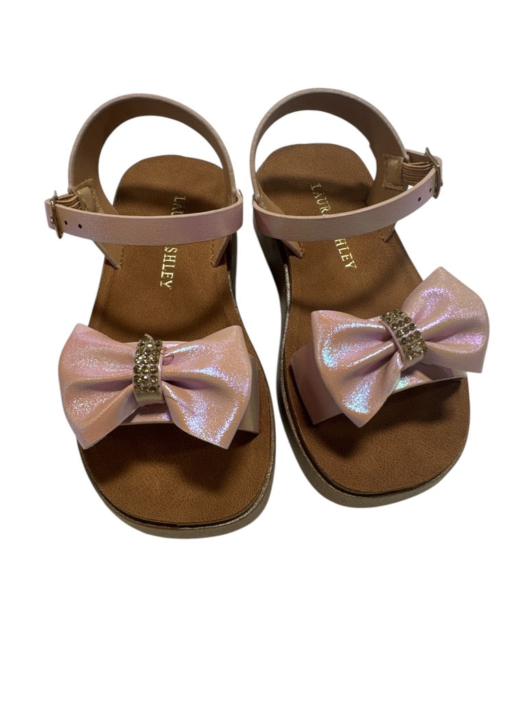 LA Pink Girl Comfort Sandals with Bows