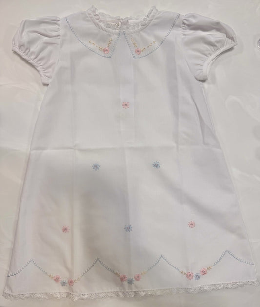 LS Ashtyn Dress Blessings White/Blue