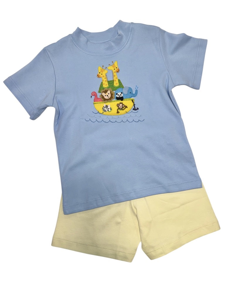 Squiggles Noah's Ark 2x2 Short Set