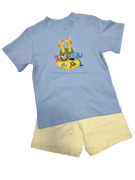Squiggles Noah's Ark 2x2 Short Set