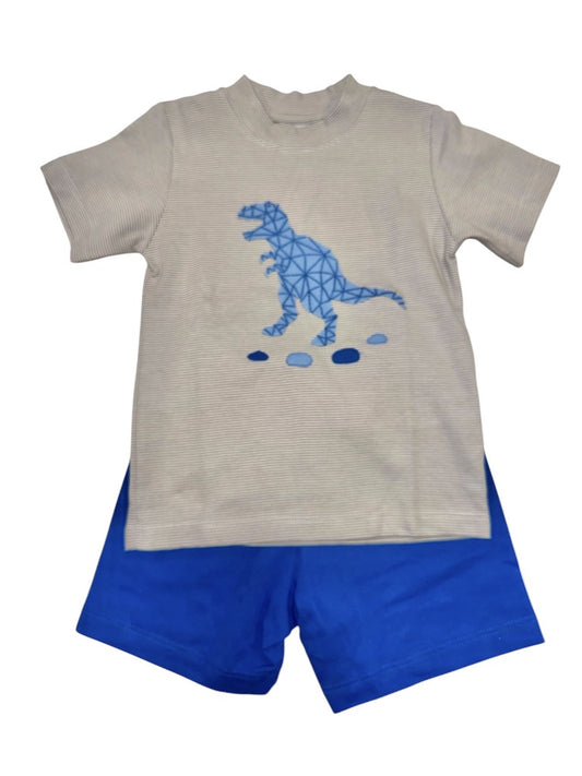 Squiggles Cliff the Dino Short Set Royal