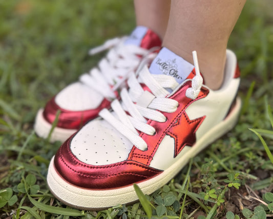 School Spirit Sneaker Red