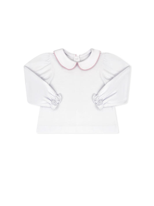 LS Better Together Blouse LS Legacy White, Princeton Pink Corduroy