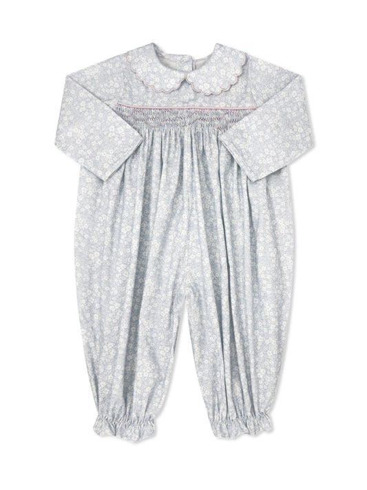 LS Marcie Romper LS Snow Kissed Floral