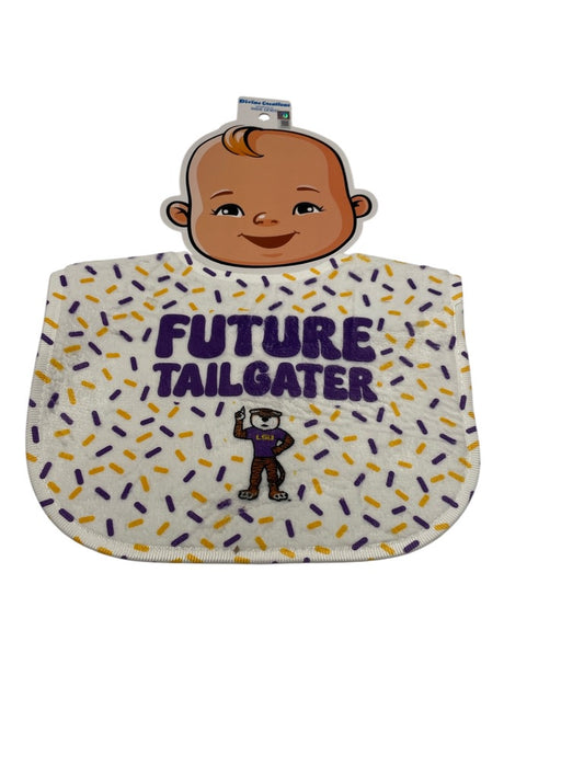 LSU Confetti Bib