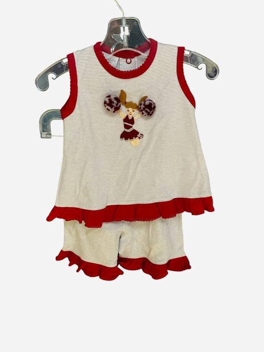 Go Team Short Set Maroon