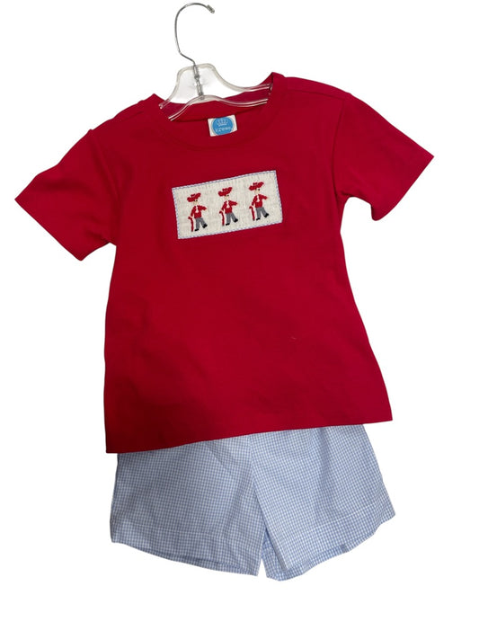 SMOCK OLE MISS BOY SHORT SET