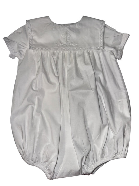 Love Me White Holy Cross Infant Bubble