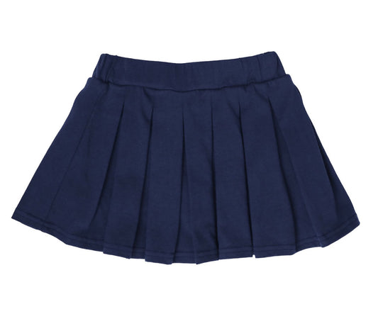 TSK Pleat Skort Navy