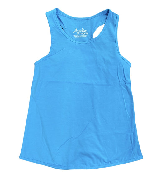 Racer Back Tank Top- Turquoise