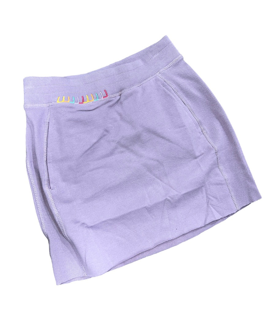 Lavender Aura Pocket Skirt