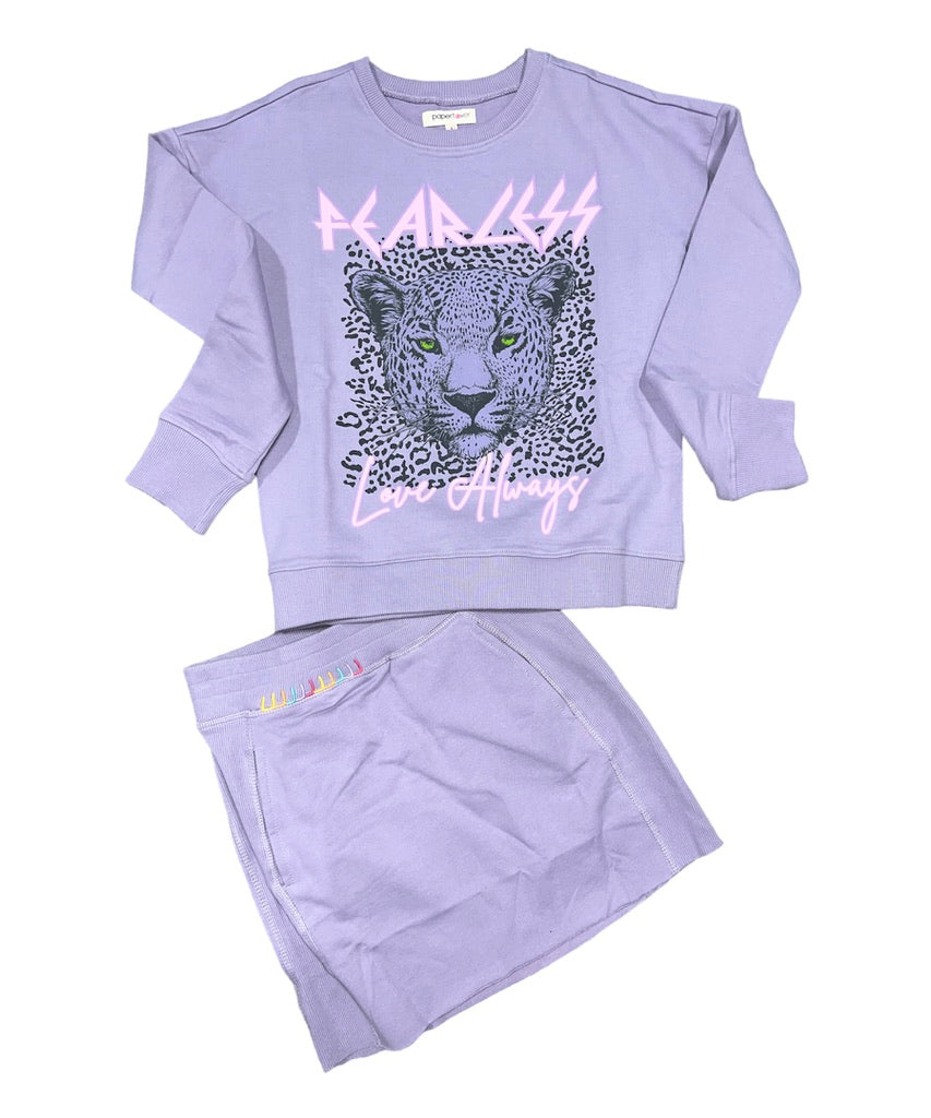 Lavender Aura Pocket Skirt