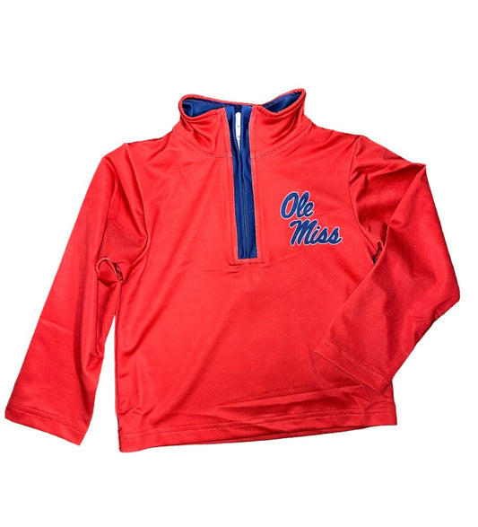 Ole Miss Rebels Quarter Zip Pullover