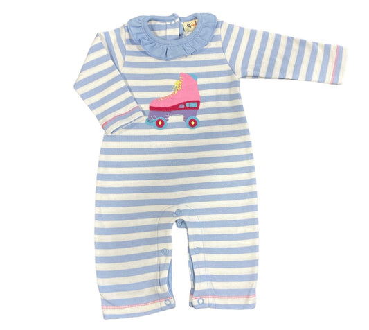 Roller Skate Stripe Romper