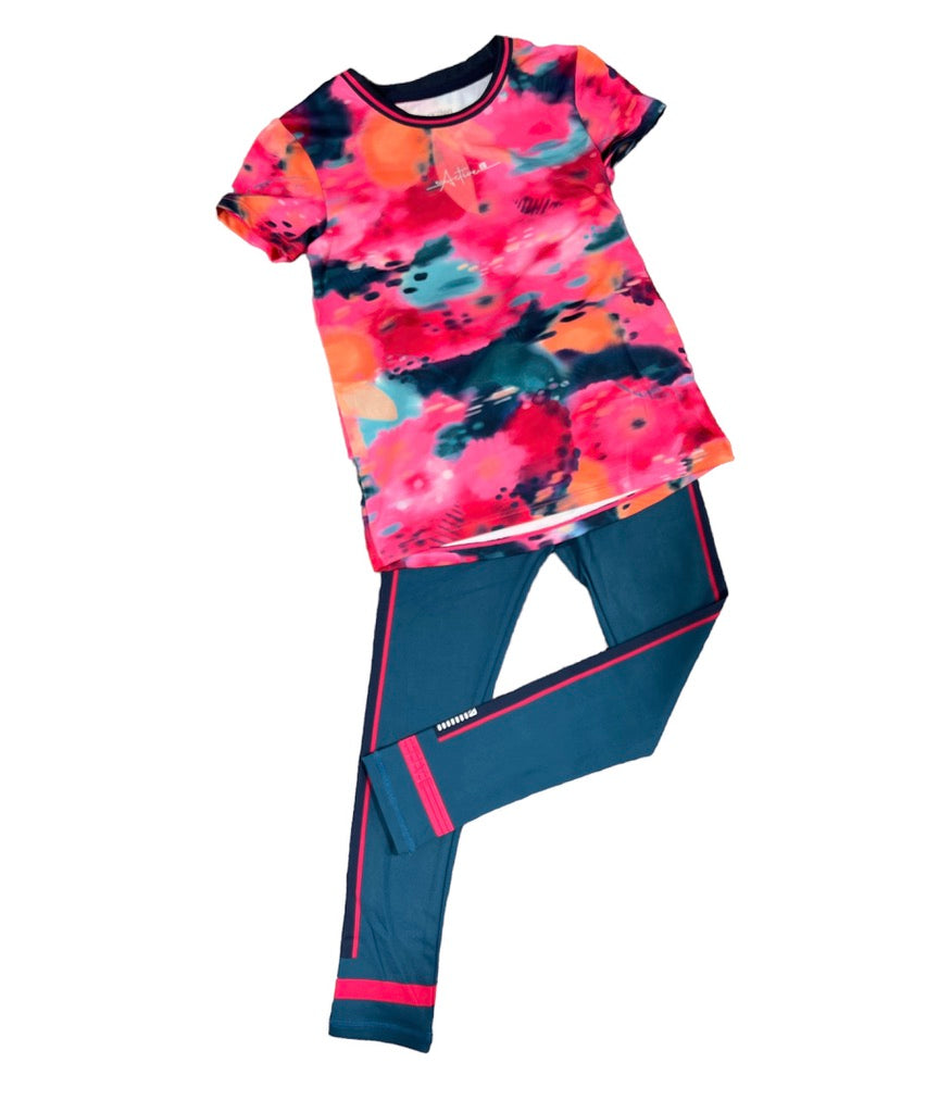 Fushsia Athletic T-Shirt