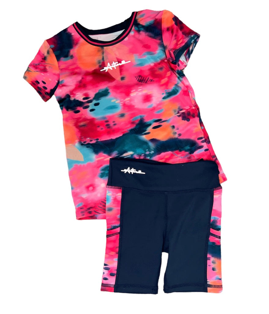 Fushsia Athletic T-Shirt