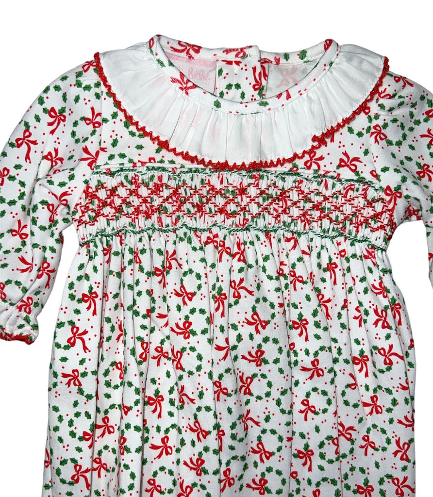 Olivia Holiday Wreath Gown