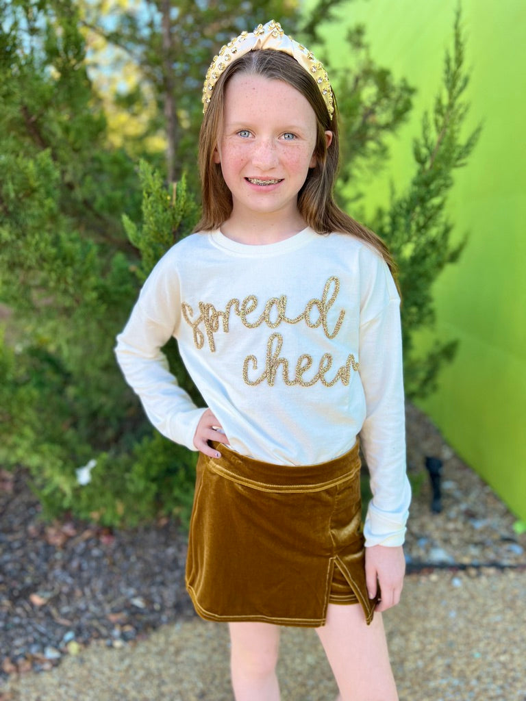 Spread Cheer Tinsel Holiday Sweater