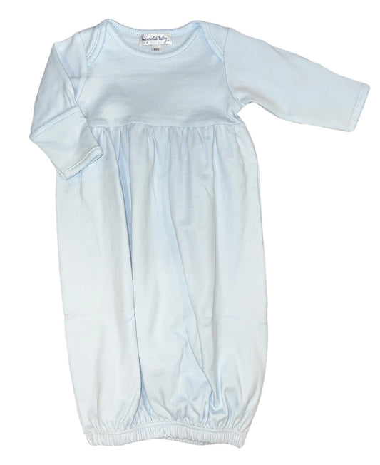 Simply Solids Blue Gathered Gown