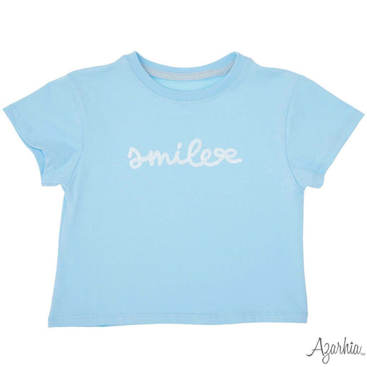 Azarhia Sequin "Smile" T shirt