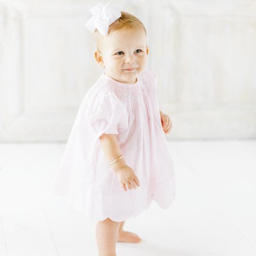 Feltman Brothers Scalloped Bishop Dress