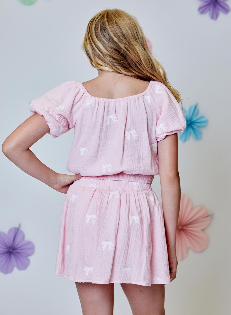 Design History "I'm Bow-tiful"  Skirt Set