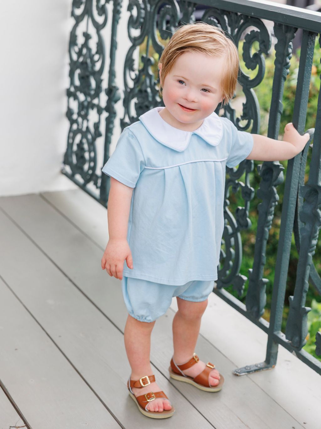 Trotter Street Kids Beckham Bloomer Set -Boys