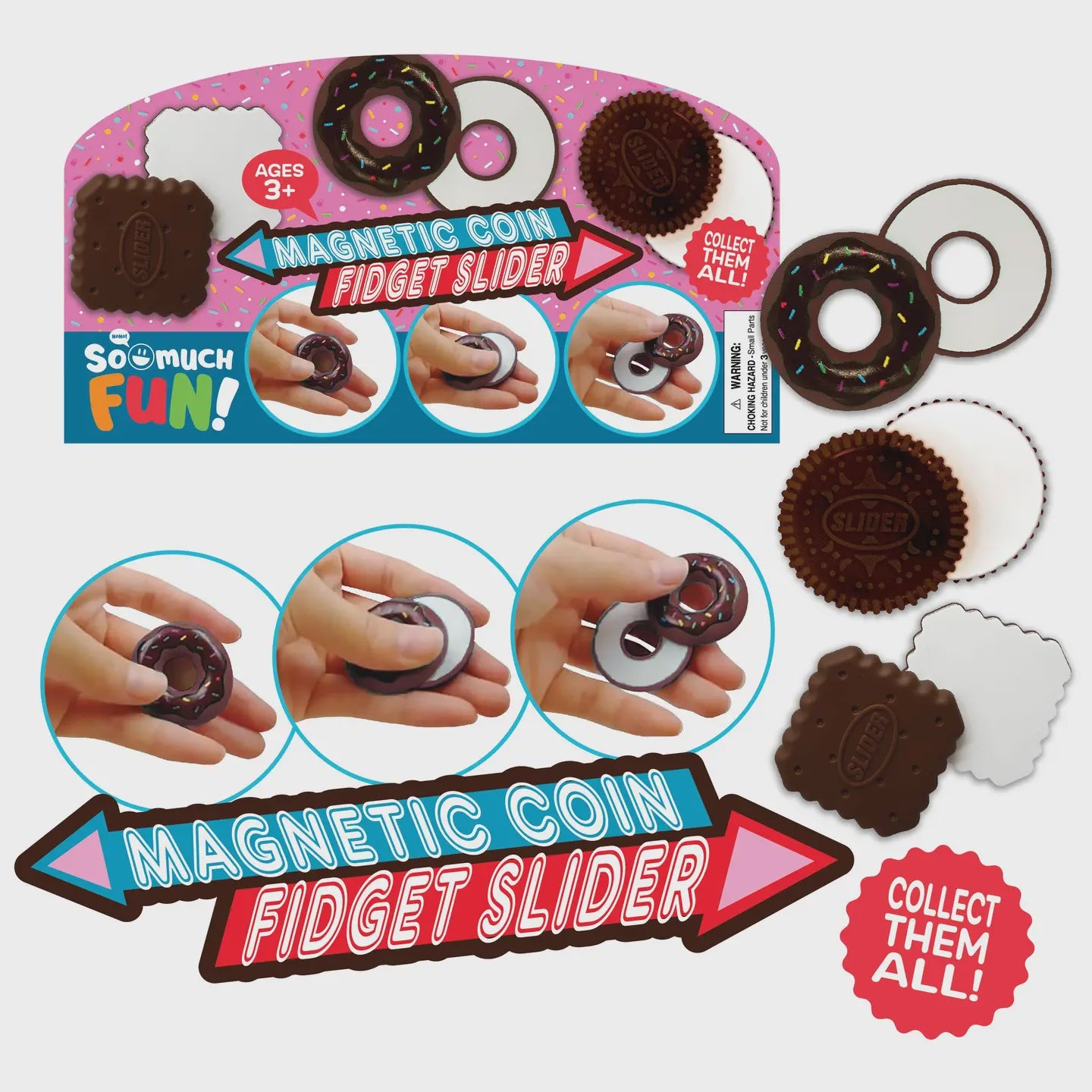 Magnetic Coin Fidget Slider