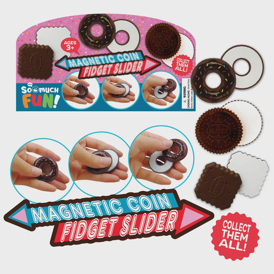 Magnetic Coin Fidget Slider