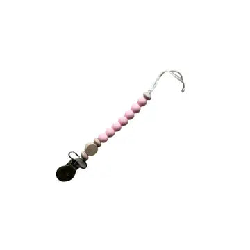 Three Hearts Petite Jace Pacifier/Toy Clip