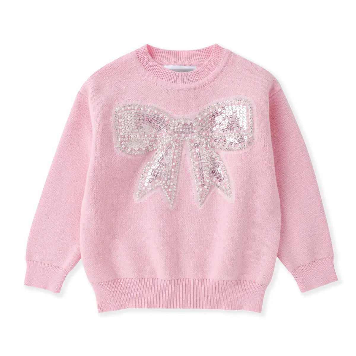 Lil Cactus Sweater with Glitter Bow
