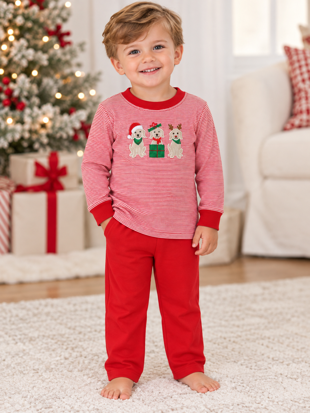 Ishtex Dogs Trio Boys Pants Set