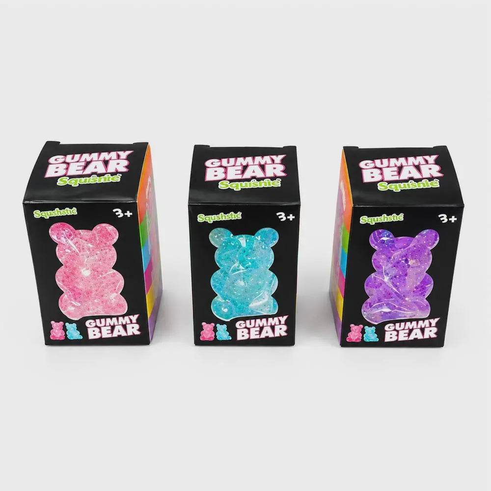 Glittered Gummy Bear Squish