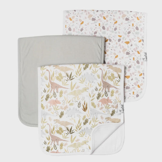 Copper Pearl Premiu Burp Cloths - Rex