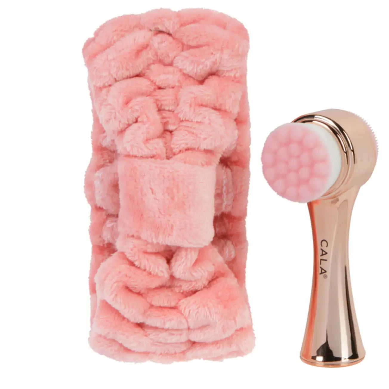 Cala Goal to Glow Facial Brush & Headband Set