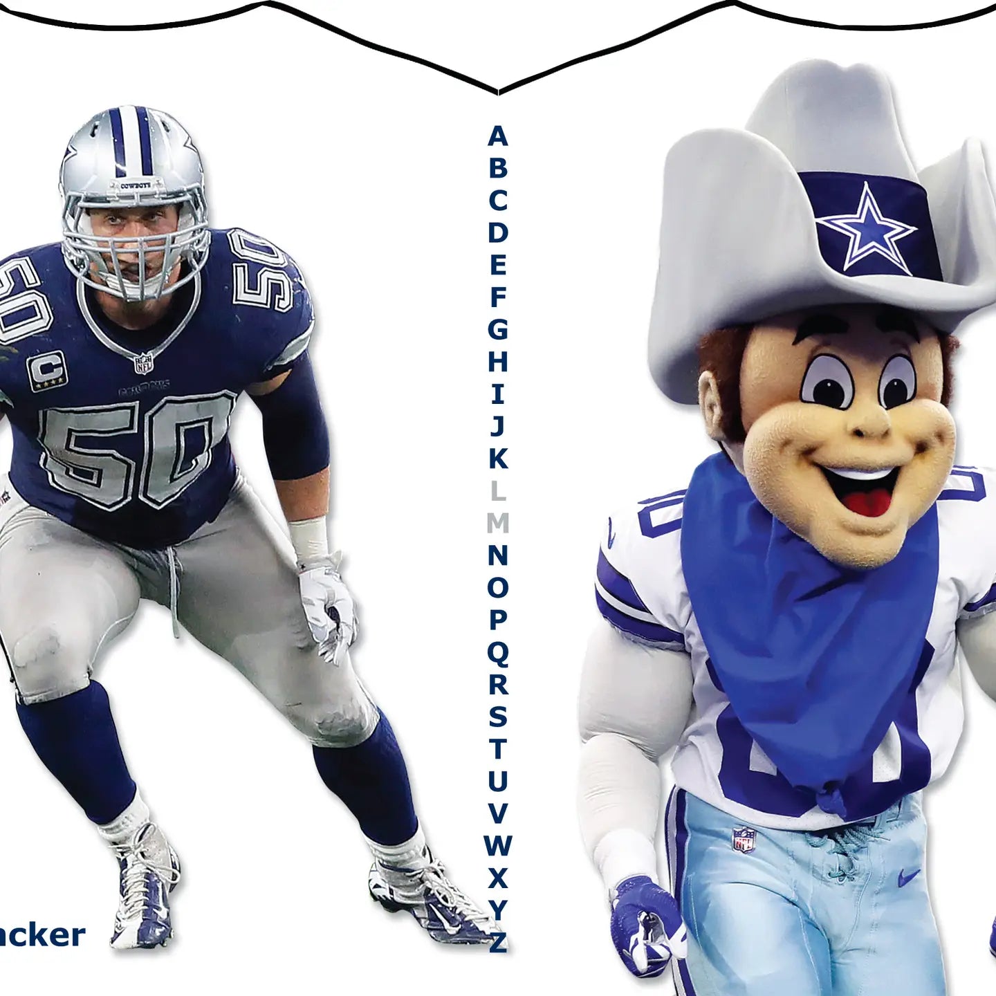 Dallas Cowboys Abc - My First Alphabet Book