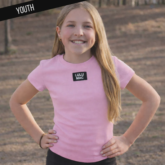 Lulu Mac Youth Baby Doll Top - Lt Pink