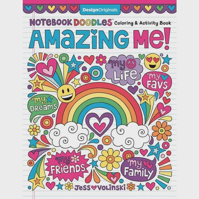 Notebook Doodles Amazing Me Coloring & Activity Book
