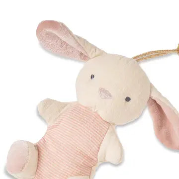 Bitzy Pal Natural Rubber Pacifer & Plush Bunny