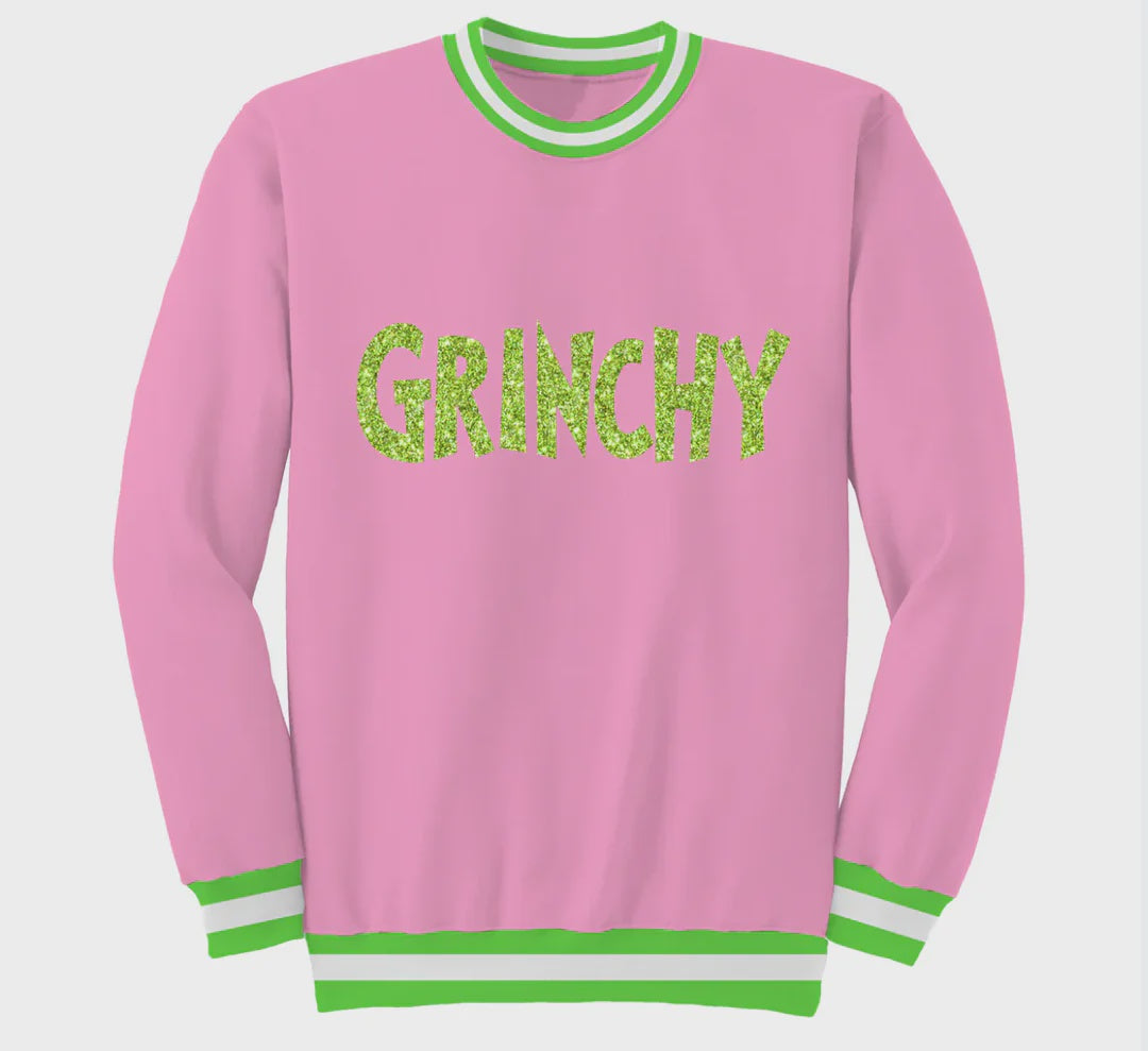 Azarhia Grinchy in Sequin Sweatshirt