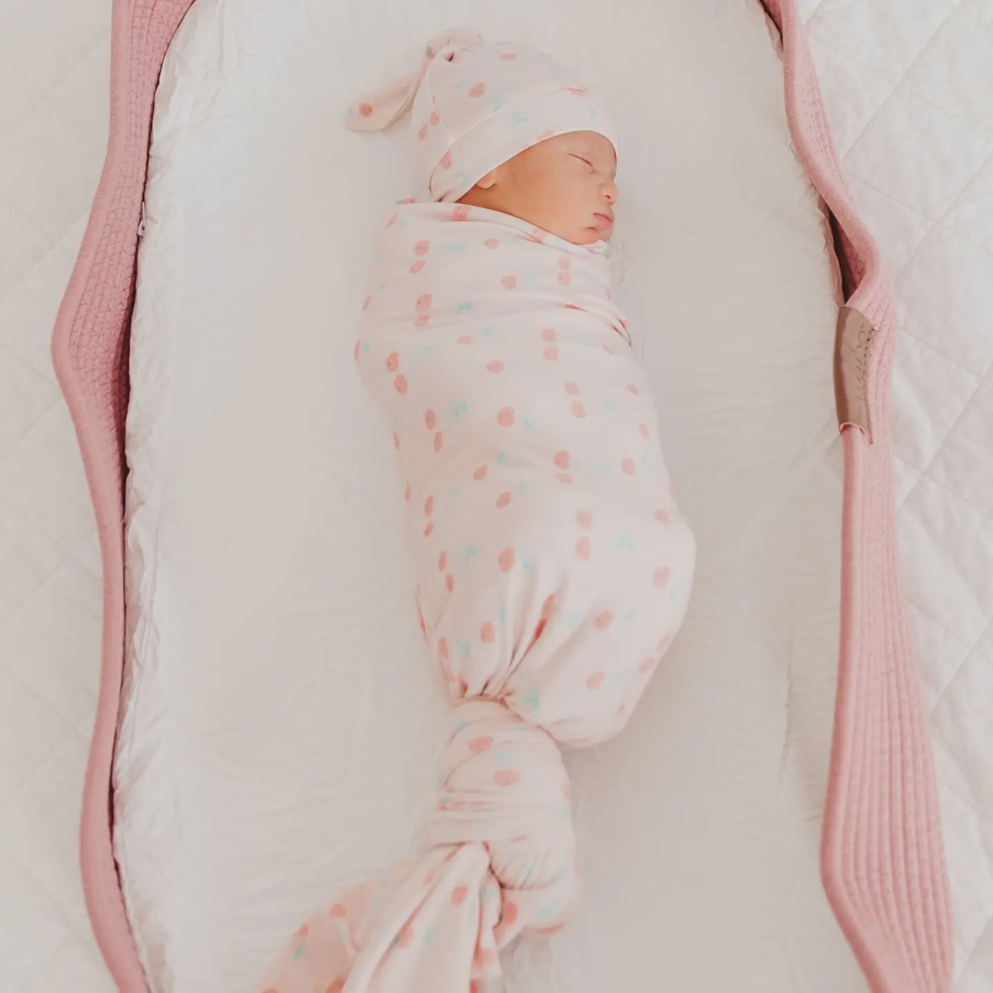 Copper Pearl Swaddle Blanket - Cheery