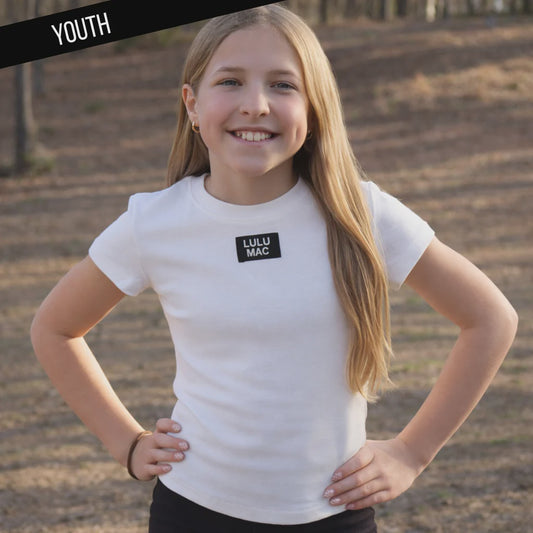 Lulu Mac Youth Baby Doll Top - White