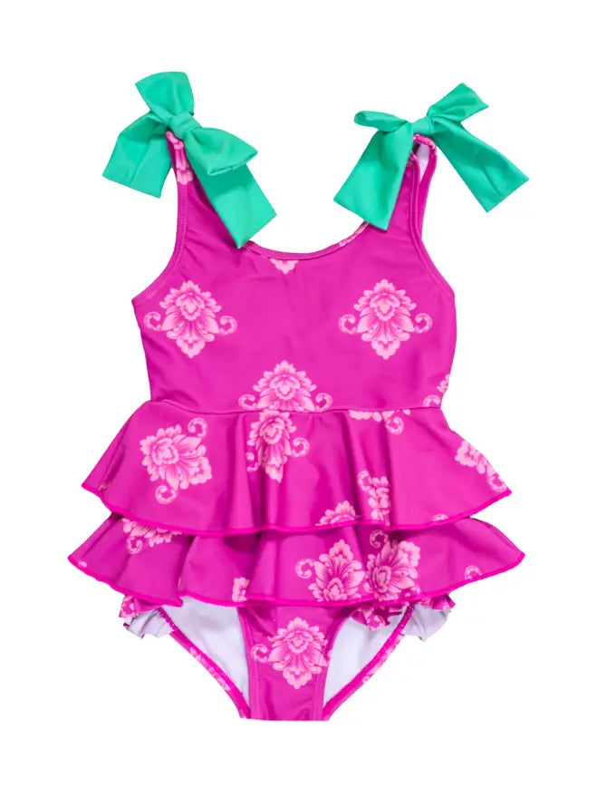 Blueberry Bay Sea Breeze One-Piece Swimsuit
